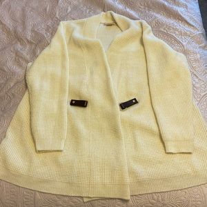 Cream Michael Kors Knit Cardigan